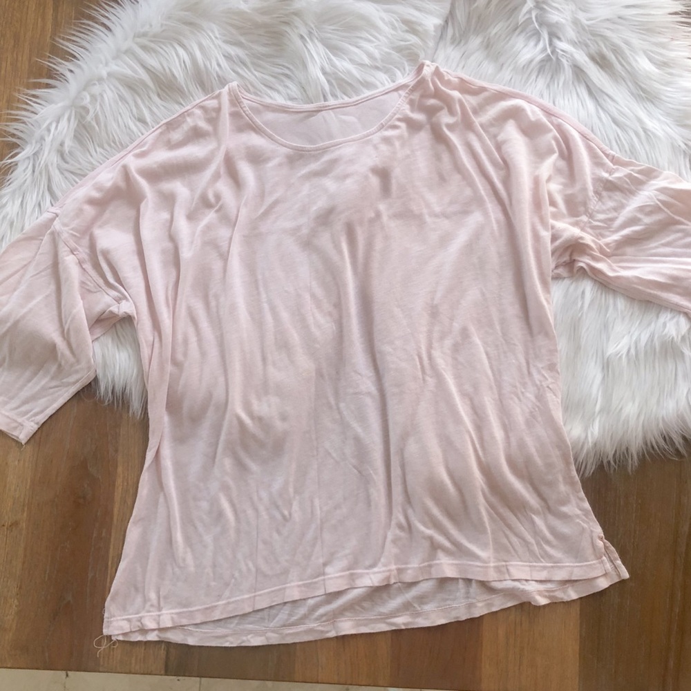 Light pink blouse